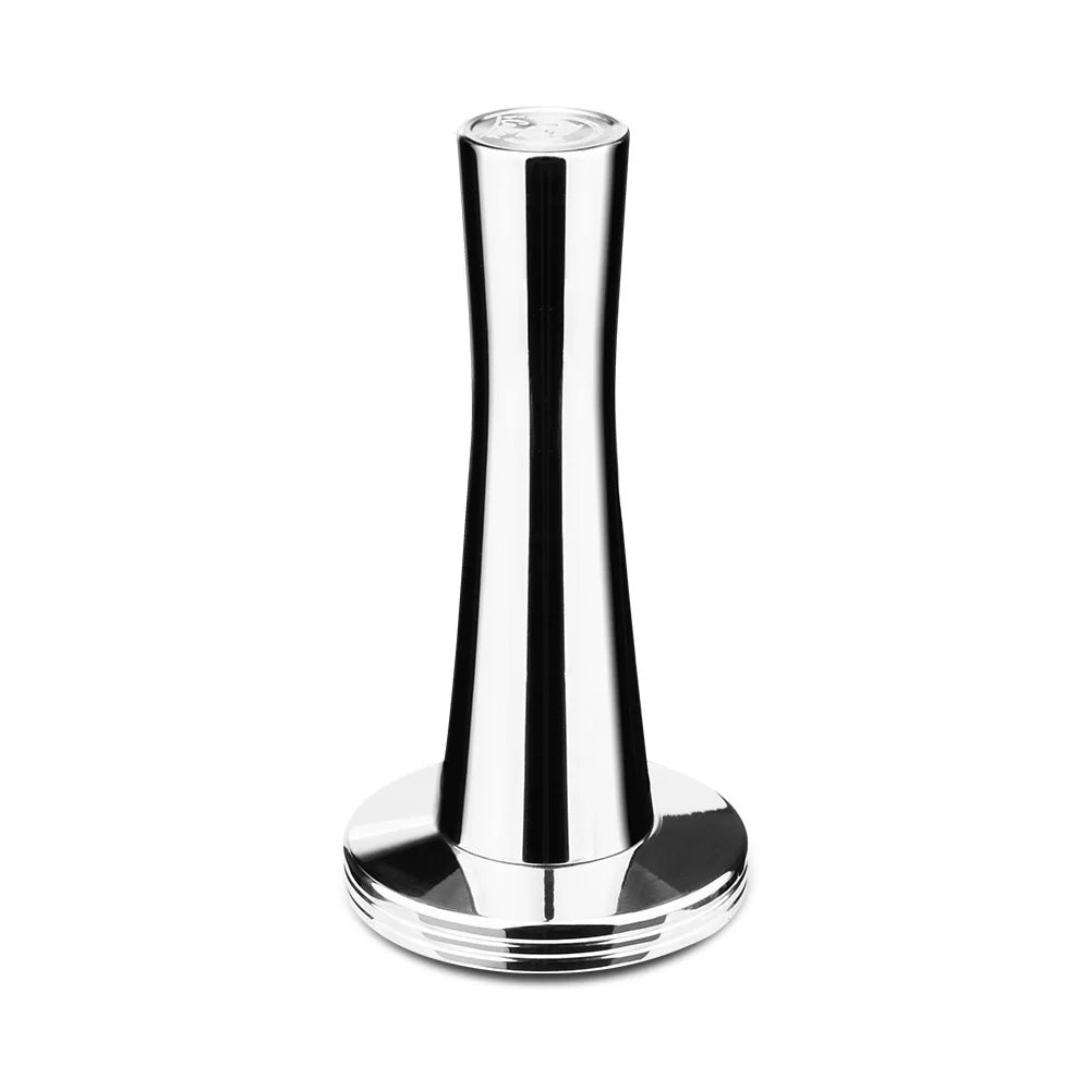 Reusable Coffee Capsule Body with 100Pcs Aluminum Foil Seals and Beech Wood Powder Tamper for Espresso Machines